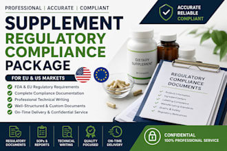 draft supplement regulatory compliance documents for eu and US