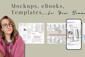 create digitalprodukt like ebooks, templates or workbooks