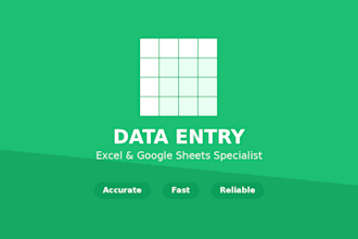 organise your data in excel and google sheets accurately