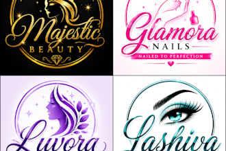 create primum modern beauty  logo in 1 day