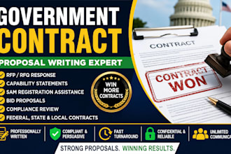 provide professional government contracting services  startups small business