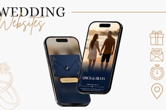 premium digital wedding invitation