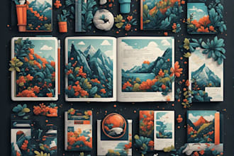 design digital catalog, lookbook and brochure design