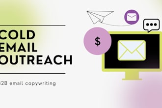 setup automated cold email outreach and b2b email copywriting