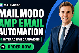 setup mailmodo amp email automation and interactive campaigns