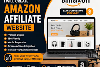 create a amazon affiliate website