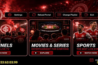rebrand and set up your iptv app, smarters, xciptv, ibo player, tivimate, nexttv