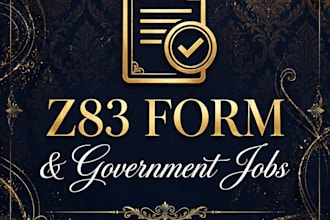 complete your z83 form and government job application