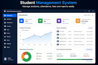 create a custom student management software
