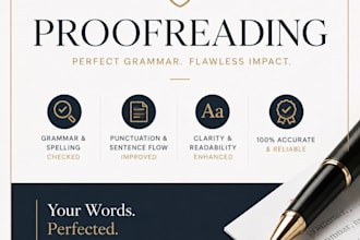 provide professional proofreading, SEO writing, admin support