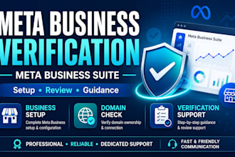 assist with meta business verification and meta business suite