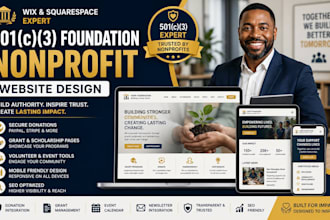 create foundation grant nonprofit donation website for 501c3 organization