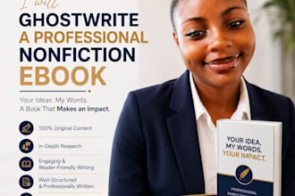 ghostwrite a professional nonfiction ebook