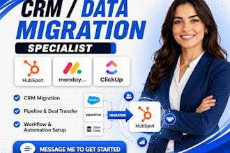 salesforce basecamp pipedrive trello migration to hubspot wrike clickup monday