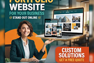 build a professional portfolio website using ai tools