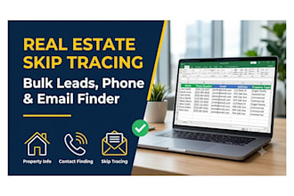 real estate skip tracing, bulk skip tracing for llc and owners