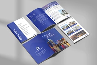 design annual report, catalog and booklet for new products