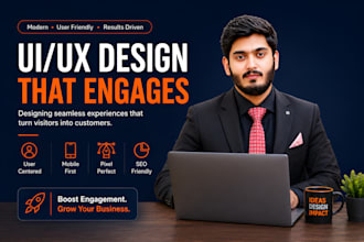 do website design, figma website design and dashboard