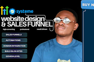 create systeme io sales funnel automation landing pages gohighlevel