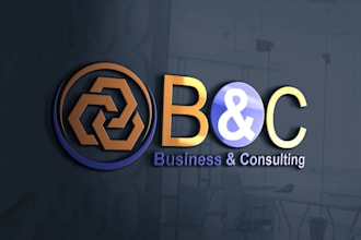 design unique consulting,accounting,financial logo