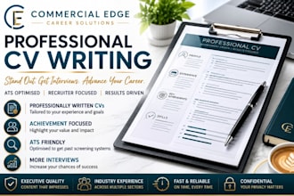 write an ats friendly UK CV that gets recruiter attention