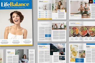 magazine design editorial layouts newspaper ads products catalog business advert