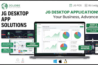 develop custom desktop applications using electron and java