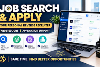 search and apply for jobs as your reverse recruiter