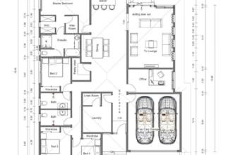 redraw architectural plans in autocad PDF or images
