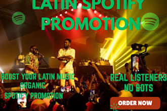 promote your latin spotify music to real spanish and latin listeners