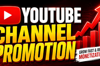 youtube channel promotion and video marketing to reach monetization faster
