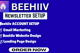 beehiiv newsletter setup beehiiv landing page beehiiv email automation beehive