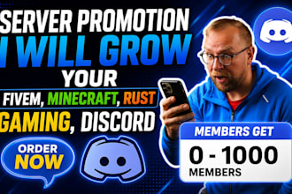 do discord server promotion, discord growth management and discord advertising