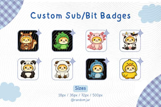 create twitch sub badges