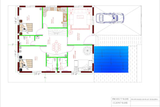 do professional 2d auto cad drafting and drawing, PDF to cad