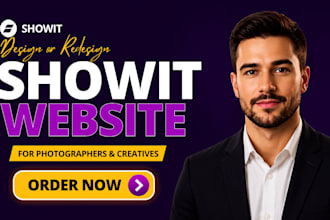 design showit template website, showit photography website redesign connect wp b