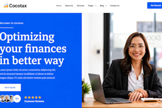 desige squarespace accountant website bookkeeping website tax consultant website