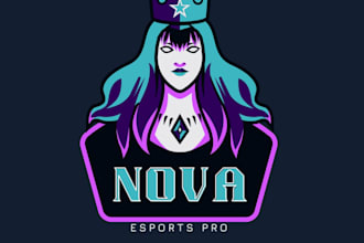 design a unique anime logo for your brand or gaming profile