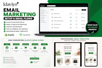 klaviyo email marketing setup klaviyo email flows