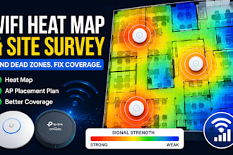 create a wifi heat map and fix your wireless dead zones