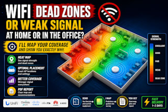create a wifi heat map and fix your wireless dead zones