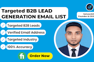 do b2b lead generation and verified email list building