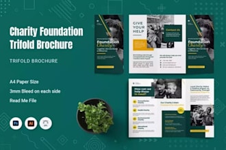 design business brochure, bifold brochure, trifold brochure and flyer design