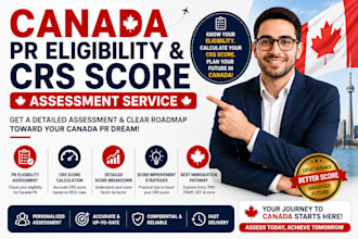 assess your canada PR eligibility and crs score