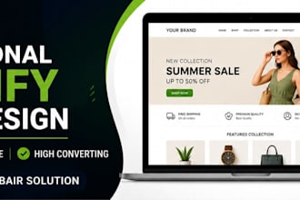design a shopify store
