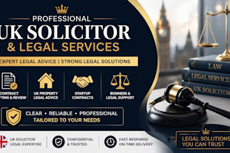provide UK solicitor legal advice for property, startup contracts business law