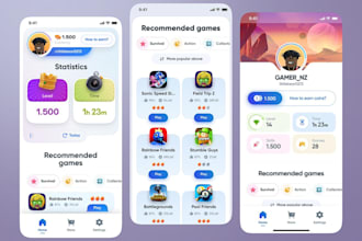 build any mobile and ar app or game app, mobile vr app, kid game app