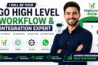 be your go high level workflow openai ghl api whatsapp integration expert