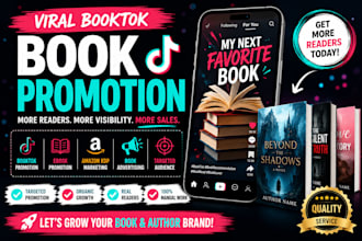 do book promotion kdp marketing bookstagram book adverting booktok promotion