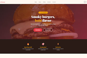 design a modern responsive landing page for your business